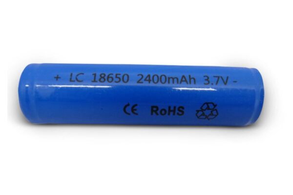 Batterietyp 18650 für Laser